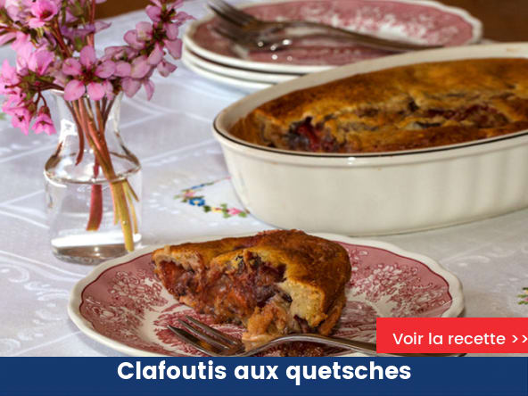 Clafoutis aux quetsches